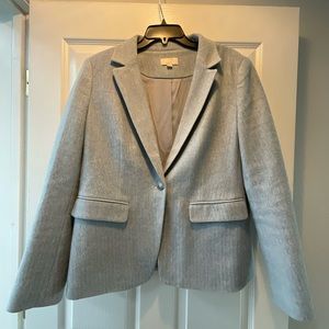 Loft blazer with patch elbows